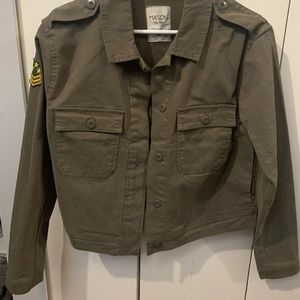 Dark Green/Brown Jacket (Mason)